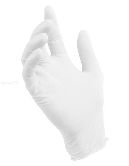 Εικόνα της GLOVES LATEX MEDIUM 100 PIECES