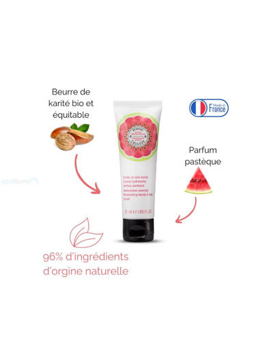 Εικόνα της WATERMELON-SCENTED MOISTURIZING HANDS AND FEET CREAM 50ML