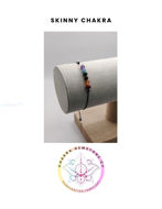 Εικόνα της 7 Chakra Natural Gemstone Energy Bracelet with adjustable cord  16-22CM Mini Bracelet