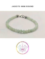 Εικόνα της Jadeite Energy Bracelet- STONE OF BALANCE.16CM