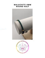 Εικόνα της Malachite Energy Bracelet - STONE OF TRANSFORMATION. 16-22CM Half Bracelet
