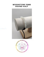 Picture of Moonstone Energy Bracelet- STONE OF INTUITION. 16-22CM Half Bracelet