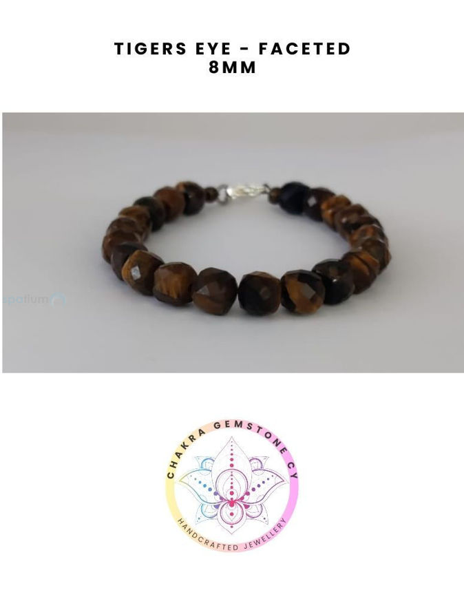 Picture of Tigers eye Energy Bracelet - POWER STONE. 16CM 8MM