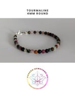 Εικόνα της Tourmaline Energy Bracelet. STONE OF HEALING. 16CM