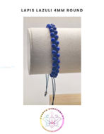 Picture of Lapis Lazuli Energy Bracelet - STONE OF INSPIRATION. 16-22CM ADJUSTABLE Double Bracelet