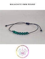 Εικόνα της Malachite Energy Bracelet - STONE OF TRANSFORMATION. 16-22CM Mini Bracelet