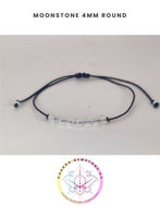 Picture of Moonstone Energy Bracelet- STONE OF INTUITION. 16-22CM MINIf Bracelet