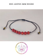 Εικόνα της Red Jasper Energy Bracelet- STONE OF EMPOWERMENT & STABILITY. 16-22CM Mini Bracelet