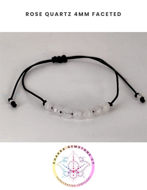 Εικόνα της Rose Quartz Energy Bracelet- STONE OF LOVE. 16-22CM Mini Bracelet