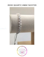 Picture of Rose Quartz Energy Bracelet- STONE OF LOVE. 16-22CM ADJUSTABLE Double Bracelet