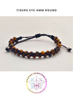 Εικόνα της Tigers eye Energy Bracelet - POWER STONE. 16-22CM ADJUSTABLE DOUBLE STRAND