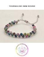 Εικόνα της Tourmaline Energy Bracelet. STONE OF HEALING. 16-22CM ADJUSTABLE Double Bracelet