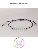 Εικόνα της Jadeite Energy Bracelet- STONE OF BALANCE. 16-22CM Mini Bracelet