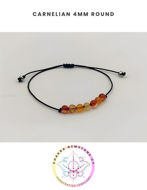 Εικόνα της Carnelian Energy Bracelet - STONE OF ACTION. 16-22CM Mini Bracelet